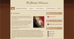 Desktop Screenshot of parliament.gi