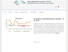 Tablet Screenshot of pbo.parliament.ge