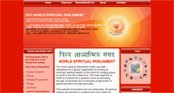 Desktop Screenshot of parliament.net.in